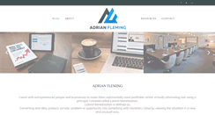 Desktop Screenshot of adrianfleming.com